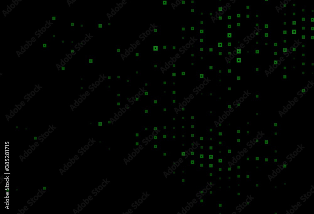 Dark Green, Red vector background in polygonal style.