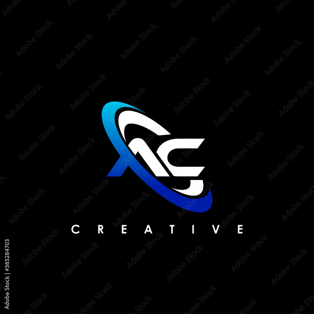 Letter AC logo design template elements
Letter AC logo design template elements