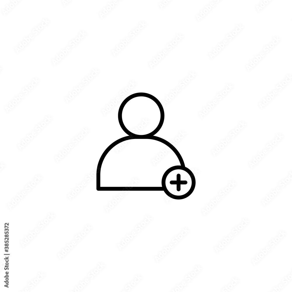 add user account icon vector add user account icon vector