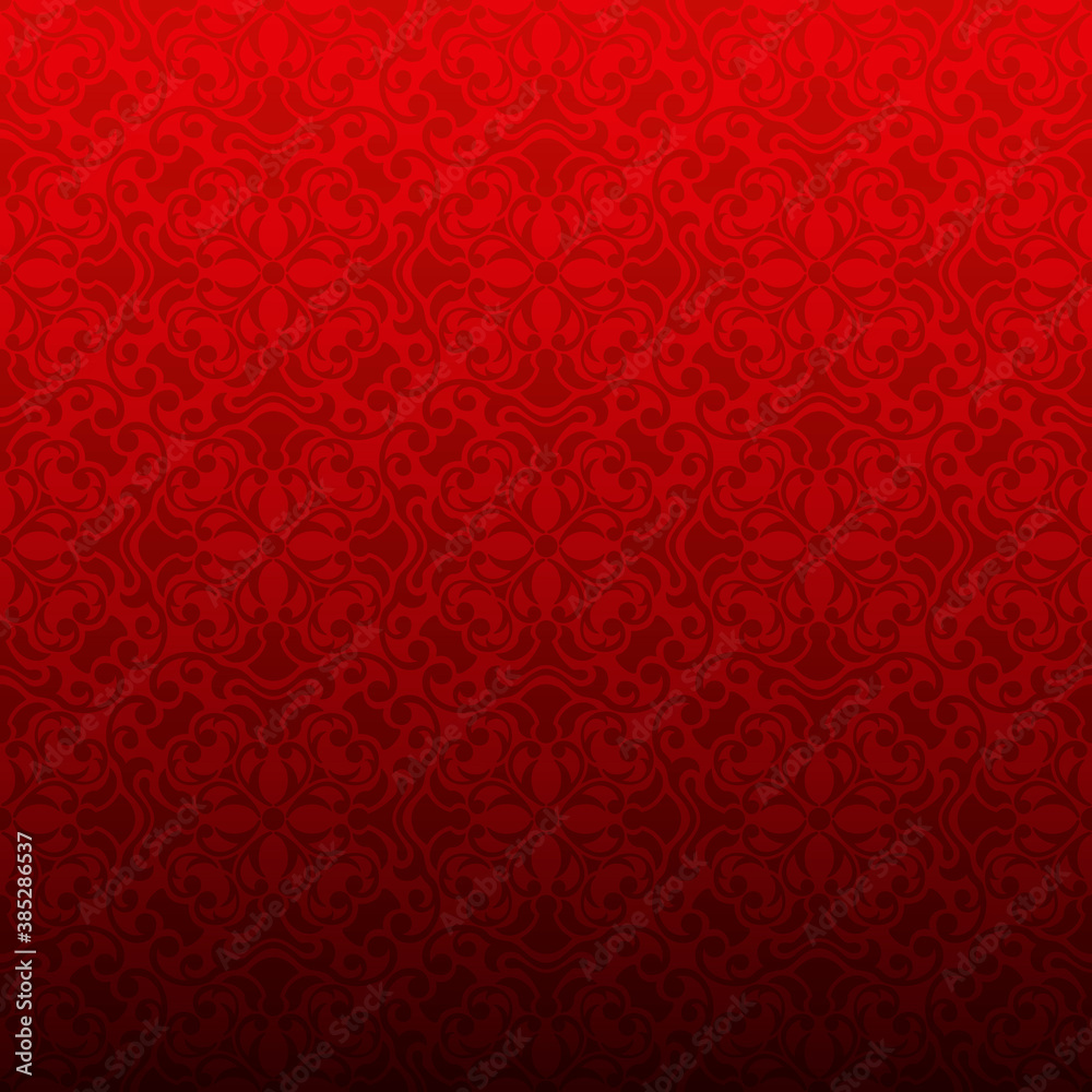 Red abstract geometric pattern textured background. Vector illustration