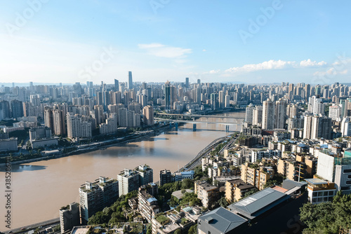 Fototapeta Naklejka Na Ścianę i Meble -  View of Chongqing China