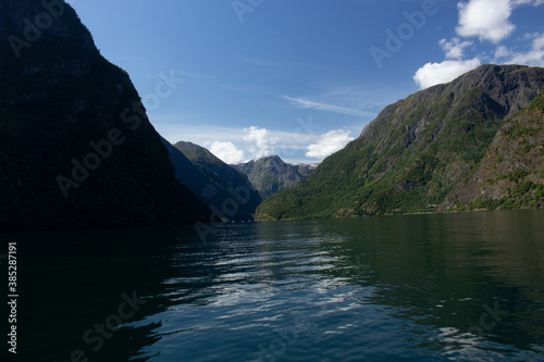 Ein St  ck eines Fjords in Norwegen