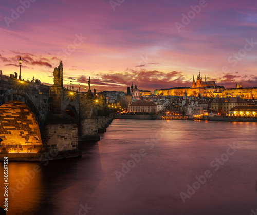 Evening at Old town bridge ...