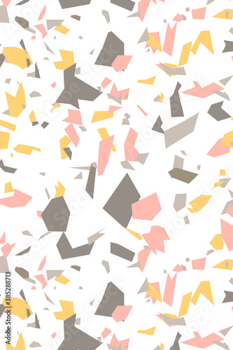 Digital Paper, Terrazzo paper print, one size, background, can use for print, pressentations, photos, designs, facebook, ads, instagram and more! Abstract colorful terrazzo pattern, pink brown