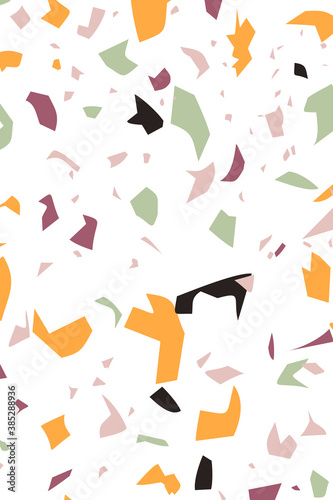Digital Paper, Terrazzo paper print, one size, background, can use for print, pressentations, photos, designs, facebook, ads, instagram and more! Abstract colorful terrazzo pattern, orange