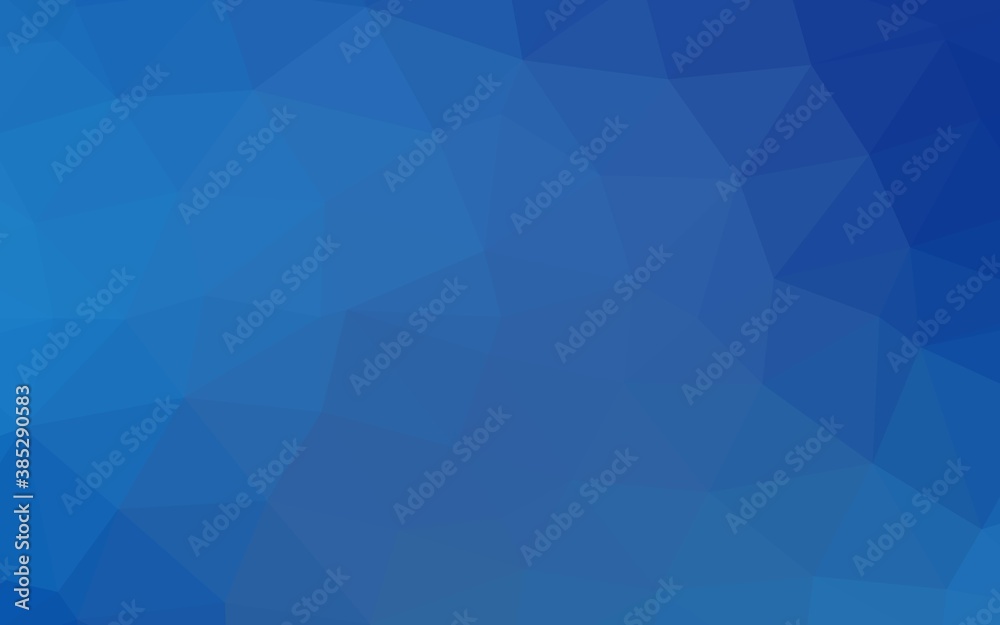 Light BLUE vector abstract mosaic pattern. Light BLUE vector abstract mosaic pattern.