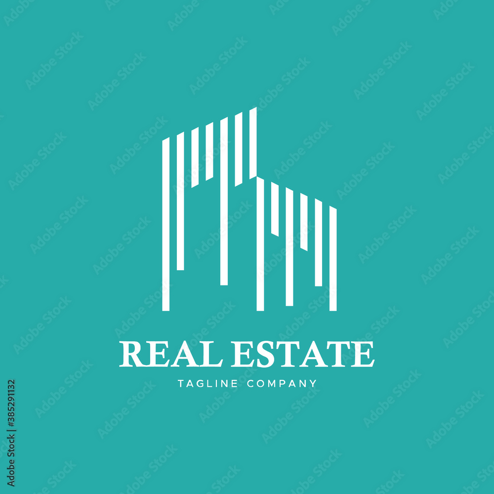 Real Estate Logo design with building property concept. Real Estate Logo design with building property concept.