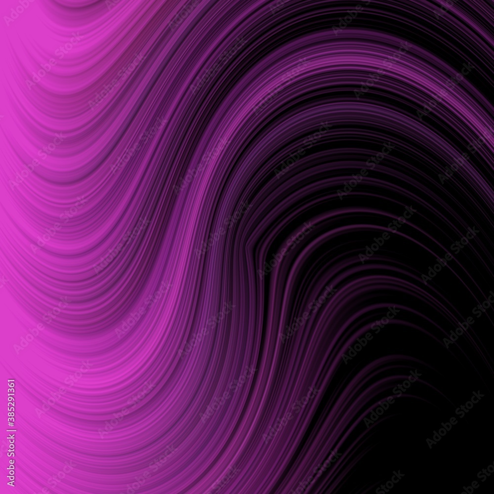 Obraz premium Purple lines. Liquid abstract wave pattern with chaos