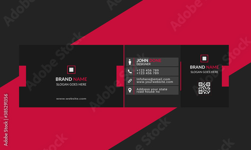 professional business card design, Minimalist luxury modern business card, unique business card
