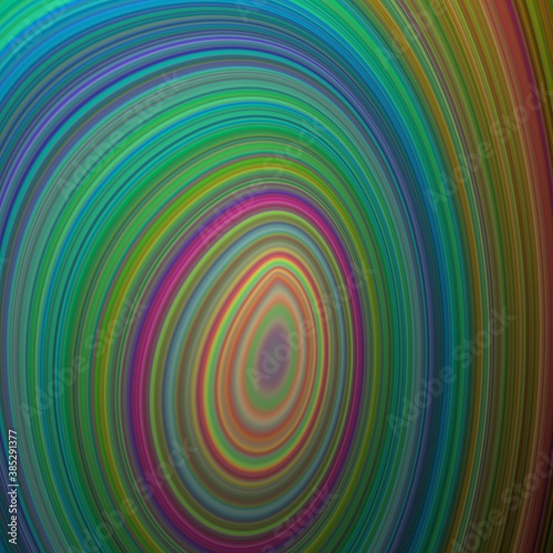 Spectrum wave colors in modern elliptic shape as  hole