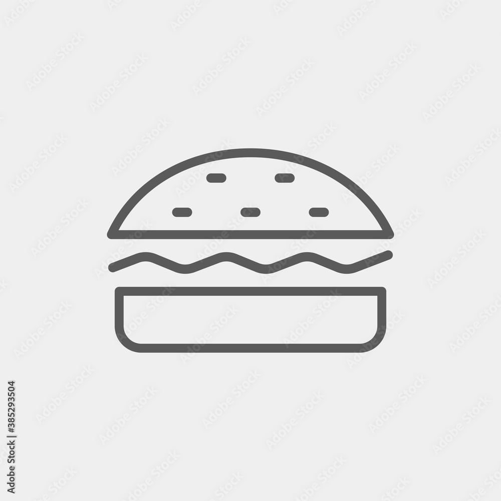 Cheeseburger icon isolated on background. Fast food symbol modern, simple, vector, icon for website design, mobile app, ui. Vector Illustration Cheeseburger icon isolated on background. Fast food symbol modern, simple, vector, icon for website design, mobile app, ui. Vector Illustration