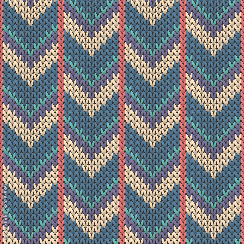 Cozy downward arrow lines knitting texture Cozy downward arrow lines knitting texture