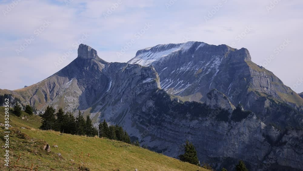 Popular mountain in the Swiss Alps called Schynige Platte in Switzerland - travel photography Popular mountain in the Swiss Alps called Schynige Platte in Switzerland - travel photography