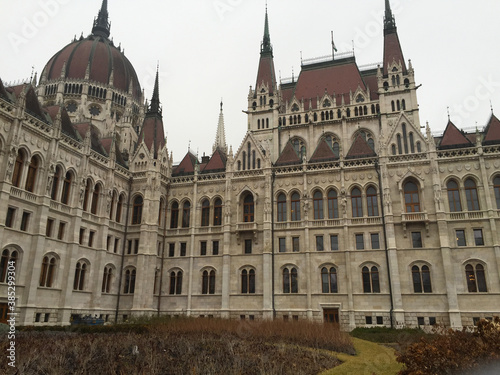 building of the Parliament in Budapest, Hungary