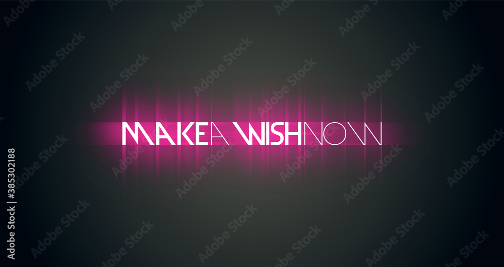 Fototapeta premium Make a wish now