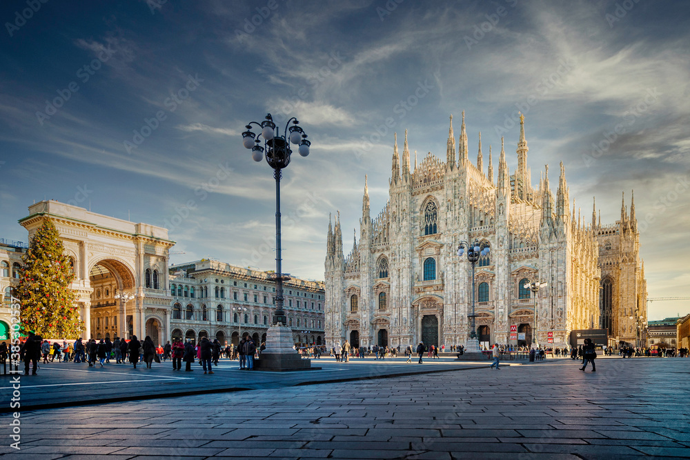 The beautiful Cathedral of Milan, Italy