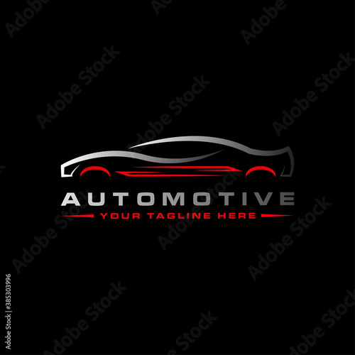 Vector Car Wash Logo,car automobiler / race car / automotive design - Vector
 photo