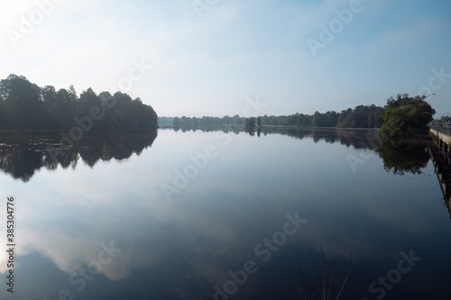 Town of Temple Terrace and Hillsborough river at Tampa, Florida 