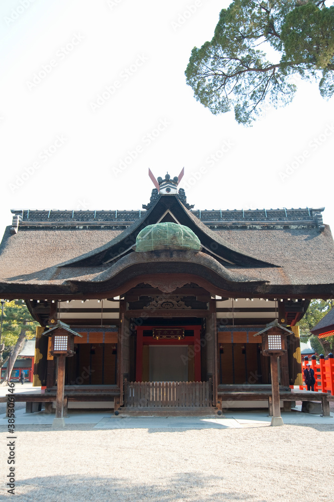 住吉大社の第三本営 住吉大社の第三本営