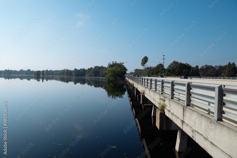 Landscape of Historical Town of Temple Terrace Florida