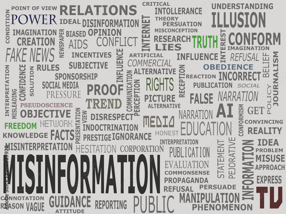 Bunch of keywords associated with information media