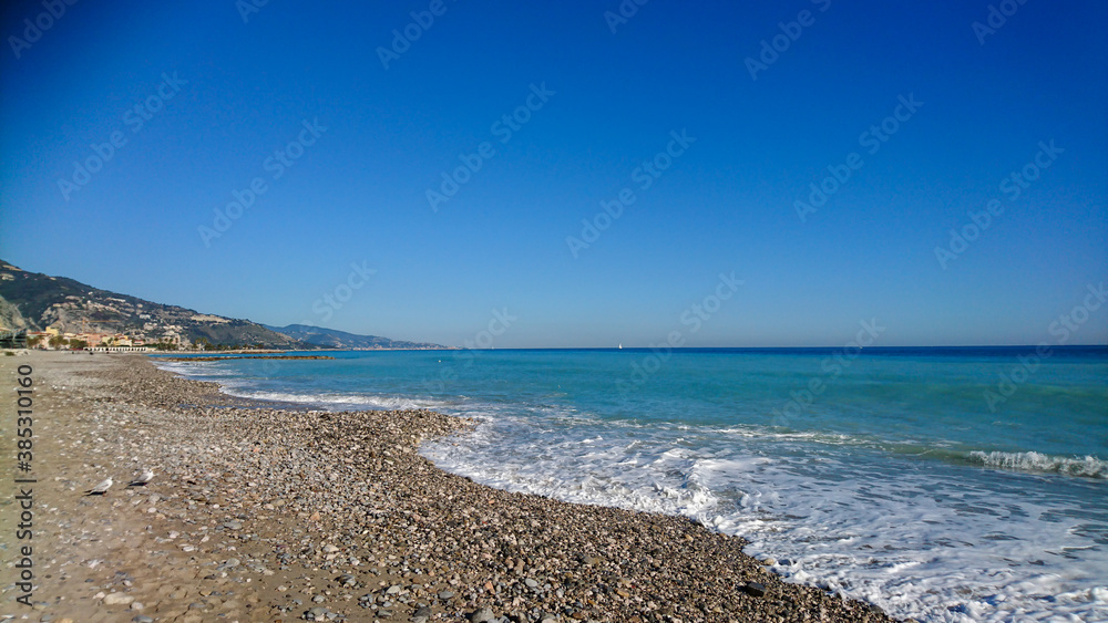 plage de la ville de Nice