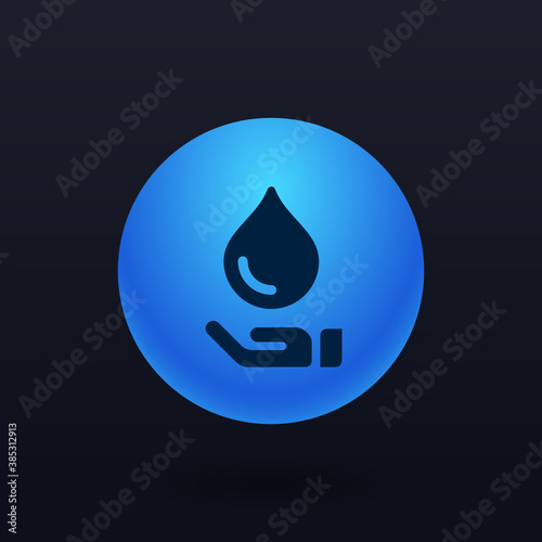 Blood Bank - Button