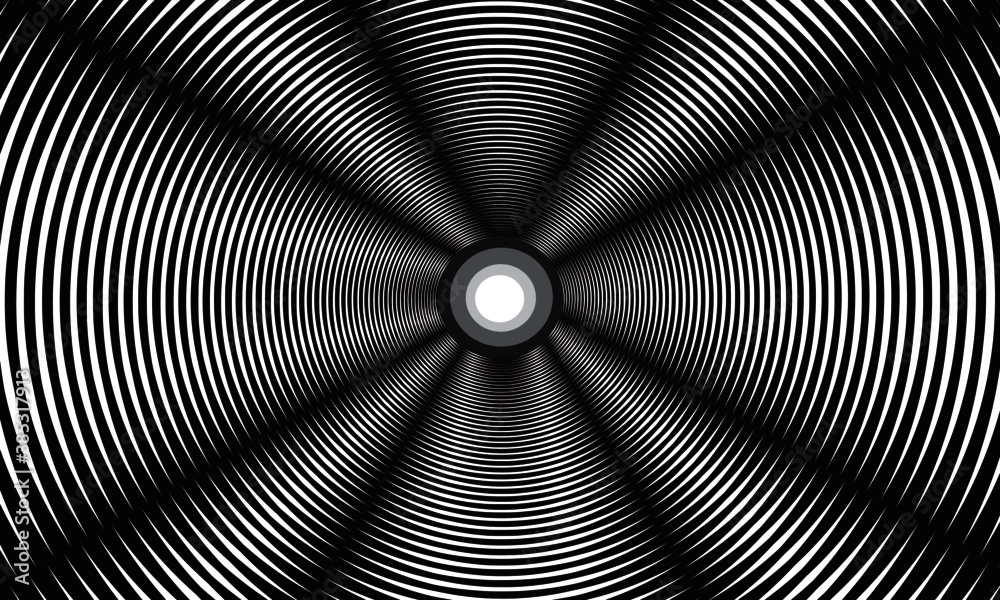 black and white concentric lines background. black and white concentric lines background.