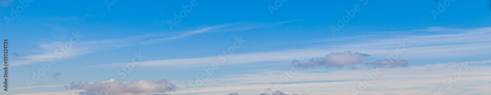 Image of a partly cloudy and partly clear sky during the day Image of a partly cloudy and partly clear sky during the day