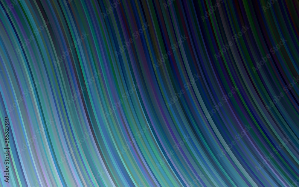 Light BLUE vector pattern with bent ribbons. Light BLUE vector pattern with bent ribbons.