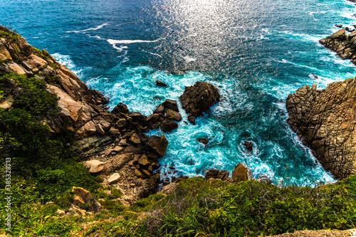 Obraz na płótnie Isla Roqueta, Acapulco Guerrero, México.