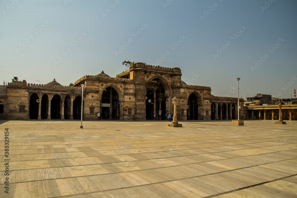 The old mosque in Ahmedabad