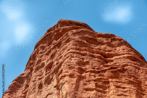 red rock in the desert