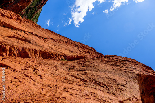 red rock in the desert