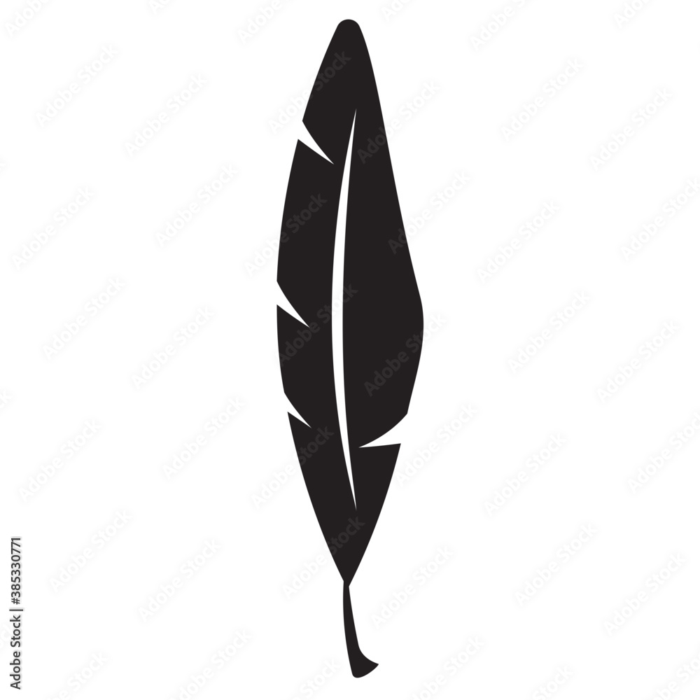 Icon of a feather of a bird depicting exotic feather
Icon of a feather of a bird depicting exotic feather