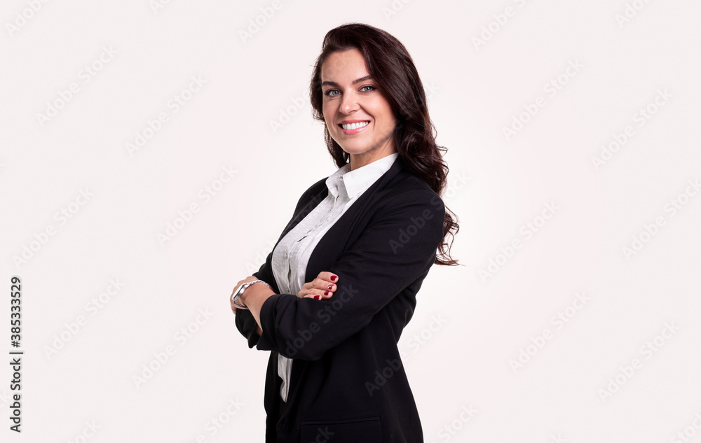 Confident middle aged executive looking at camera Confident middle aged executive looking at camera