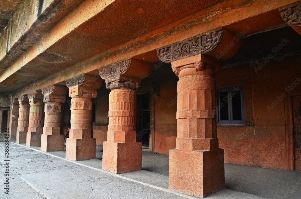 Fototapeta premium Heritage Site Ajanta Caves at Aurangabad of Maharashtra India