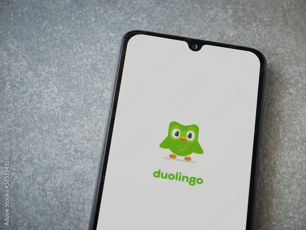 Lod Israel July 8 2020 Duolingo Language learning app