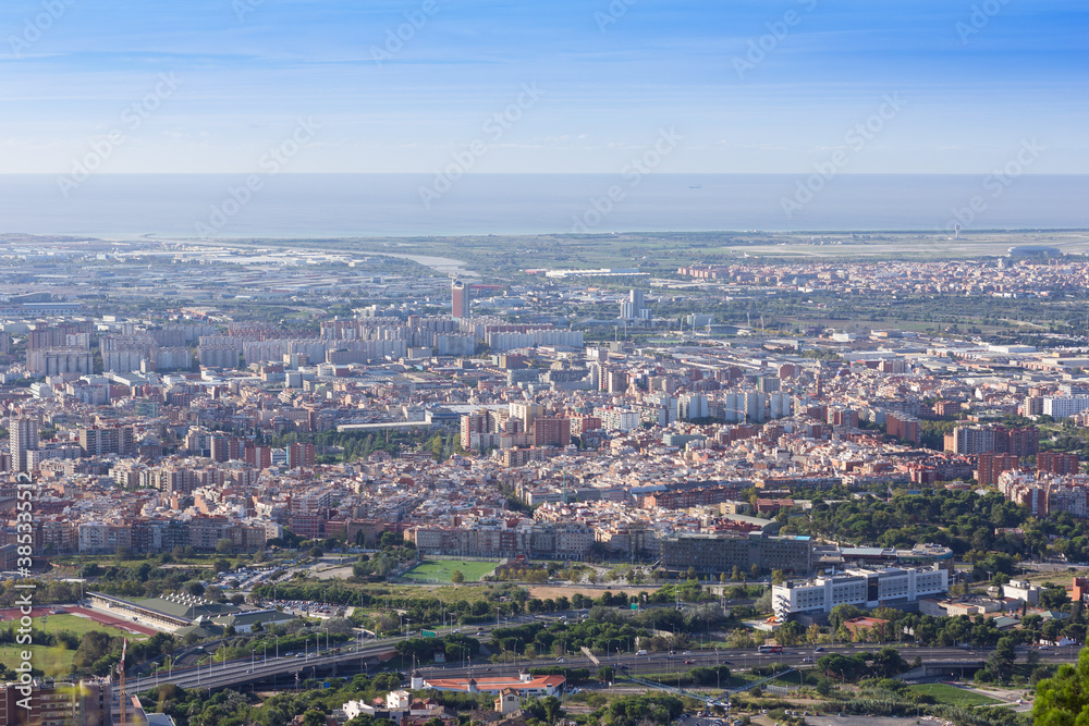 Views of the Baix Llobregat