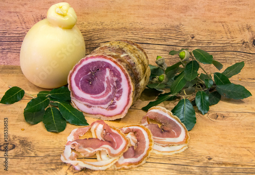 Pancetta e formaggio 
