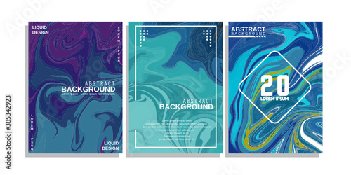 liquid cover abstrac background full color cool coverdesign