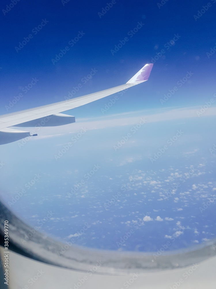 view from airplane window view from airplane window