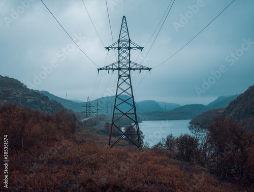 high power lines