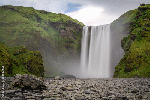 Skogafoss Wasserfall in Island