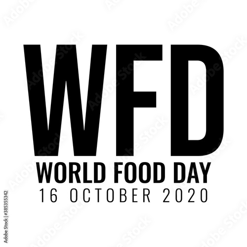 World Food Day illustration vector is suitable for social media, banner , poster , Flier and related with food