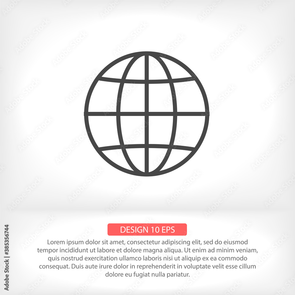 World Vector icon design 10 eps illustration World Vector icon design 10 eps illustration