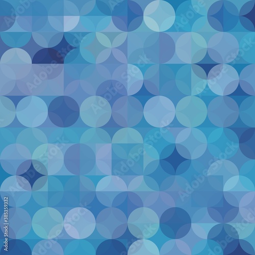 abstract blue background with circles