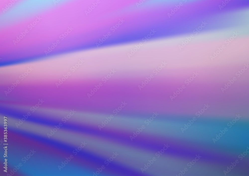 Fototapeta premium Light BLUE vector abstract template.