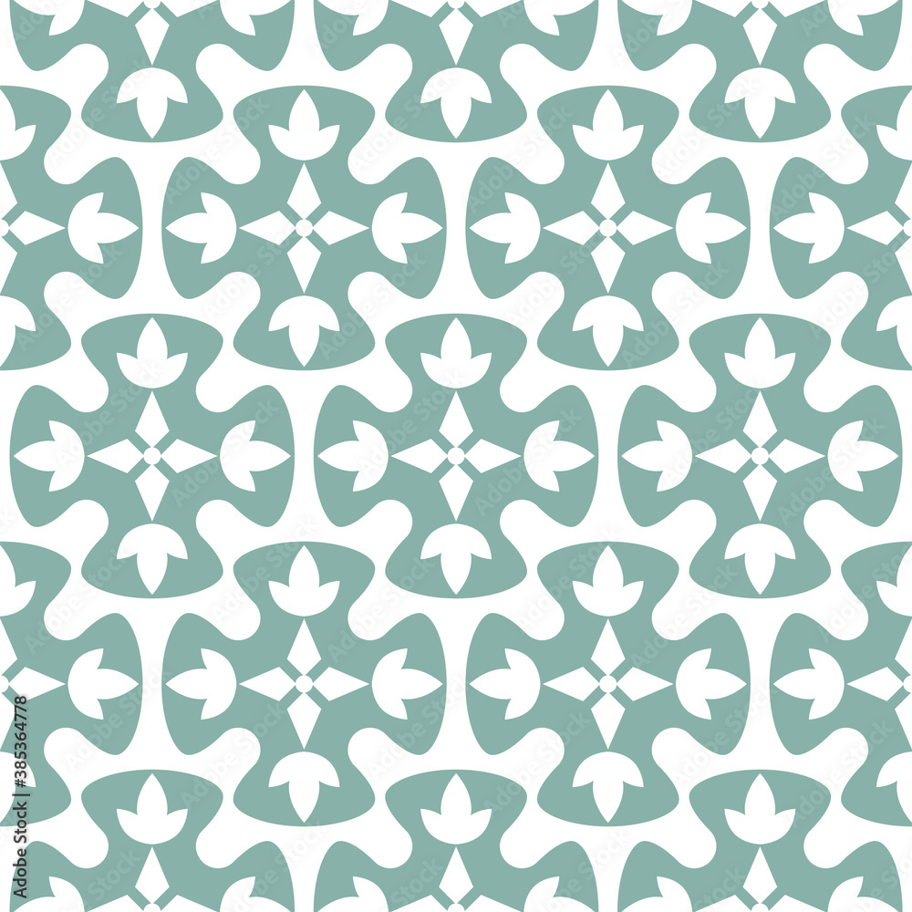 Blue seamless vector geometric oriental style pattern background. Blue seamless vector geometric oriental style pattern background.