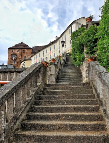 The Bečov nad Teplou Castle, home of the reliquary of St. Maurus photo